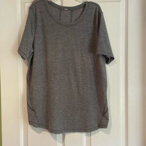 Lululemon athletica Grey Shirtsleeve 12